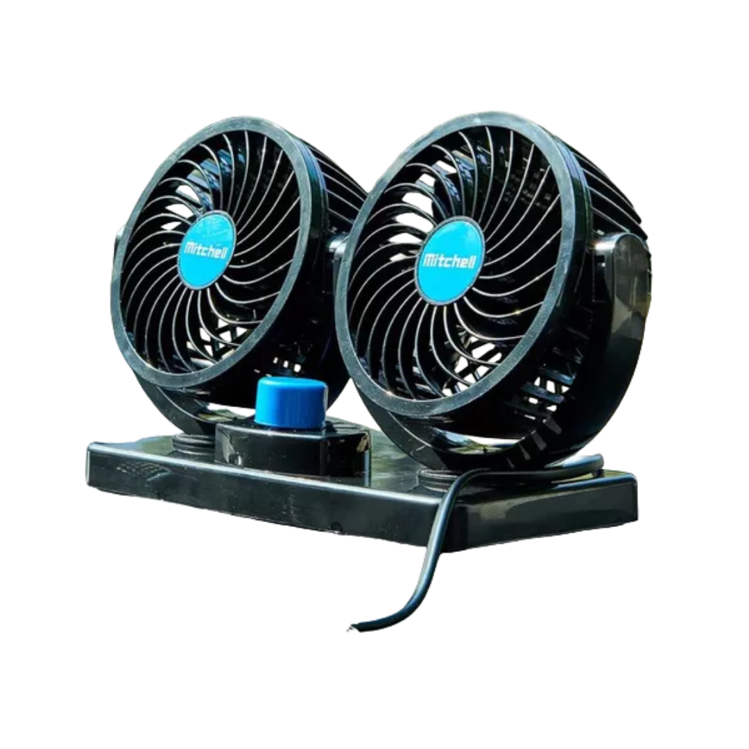 Ventilador de Auto Doble Cabezal