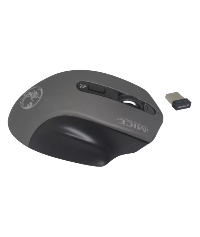 Mouse Ergon�mico Usb Inal�mbrico E-1800 Wireless