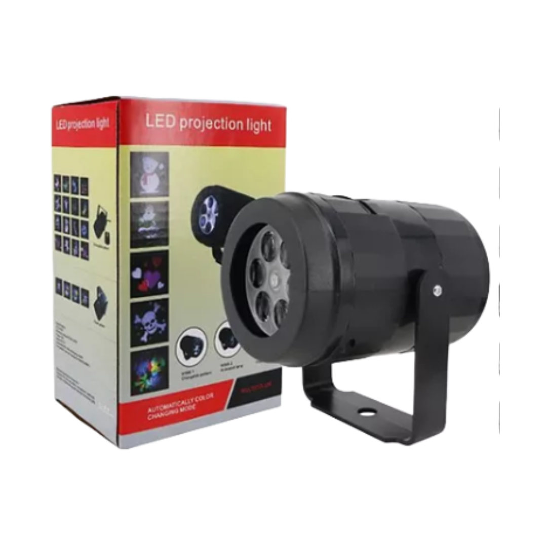 Luz de Proyecci�n Navide�a - 6 Tarjetas Intercambiables